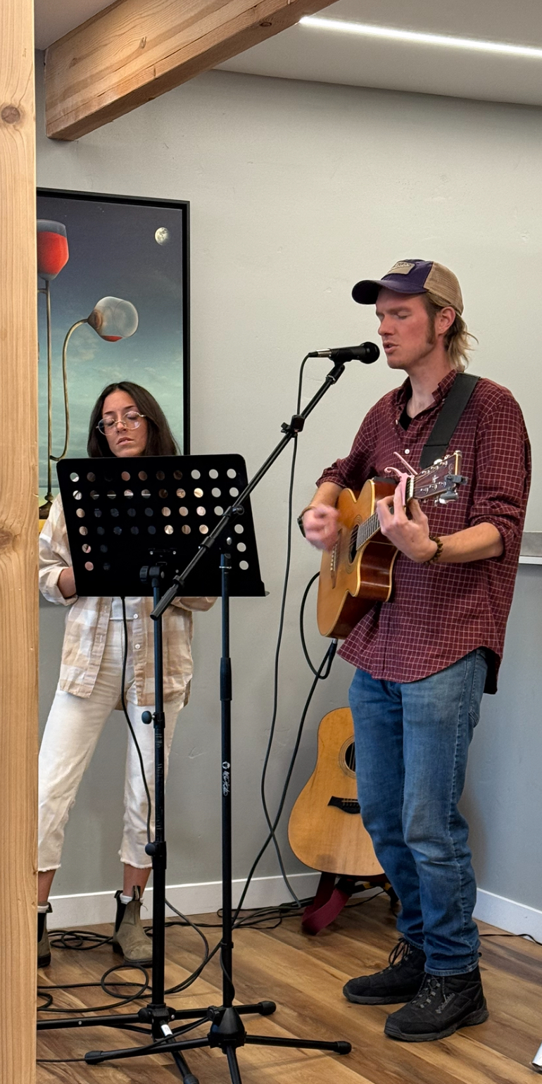 Jared Eisenhauer duo performance